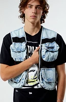 Formula 1 x PacSun Control Denim Cargo Vest