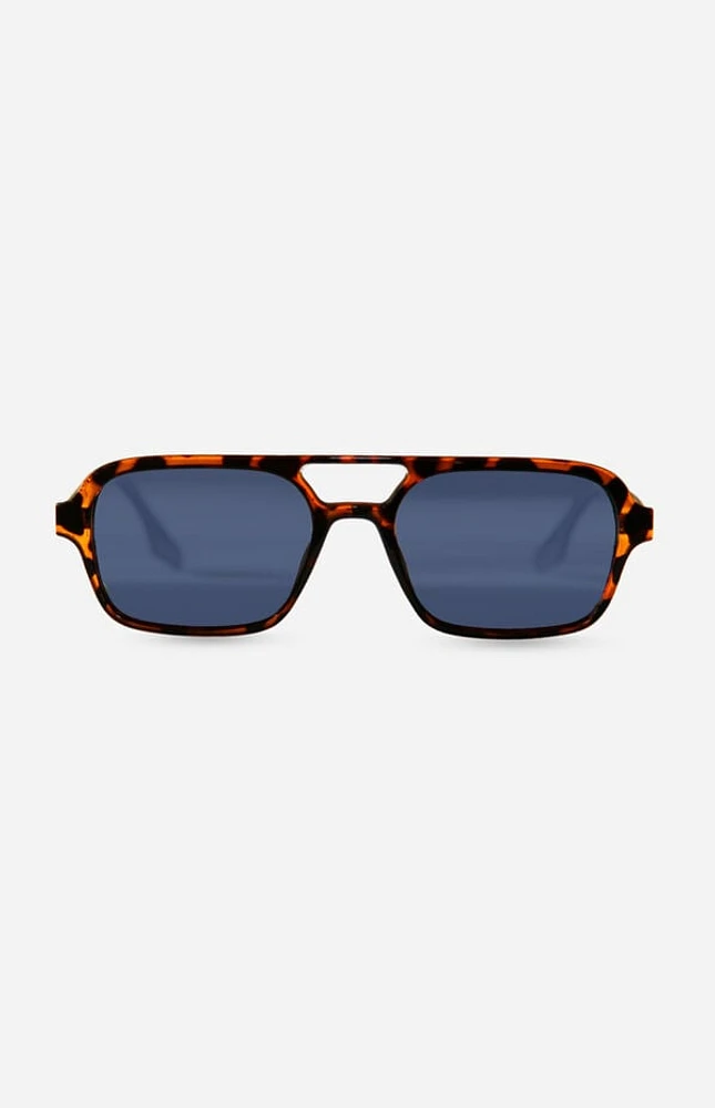 INDY Sunglasses Ice Cube Ocean Blue Polarized Aviator Sunglasses