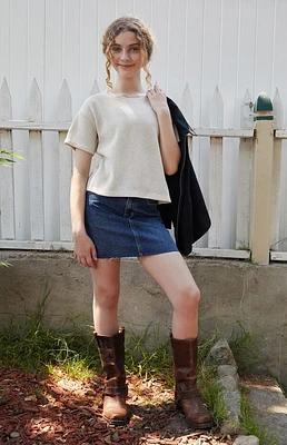 Pacsun Kids Indie Denim Skirt