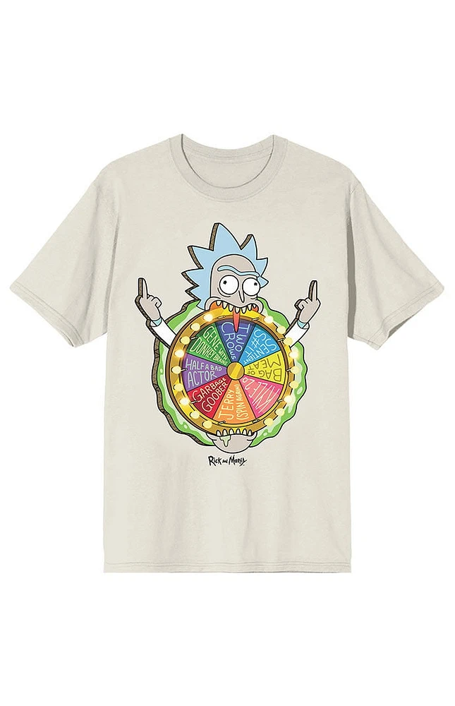 Rick & Morty Spin the Wheel T-Shirt