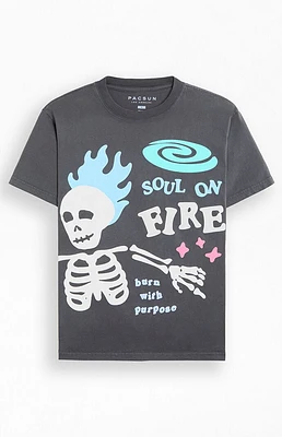 PacSun Soul On Fire Boxy T-Shirt