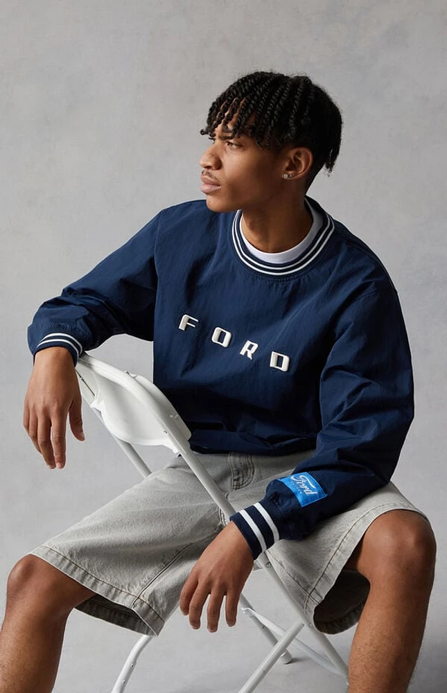 FORD Nylon Popover Sweatshirt