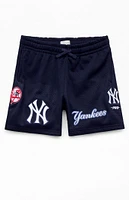 ProStandard Kids NY Yankees Mesh Basketball Shorts