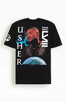 Mitchell & Ness x Usher NFL Worldwide T-Shirt