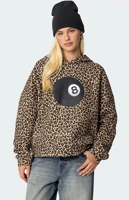 Edikted Leopard Magic 8 Hoodie