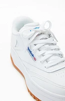 Reebok Kids White Club C Extra Sneakers