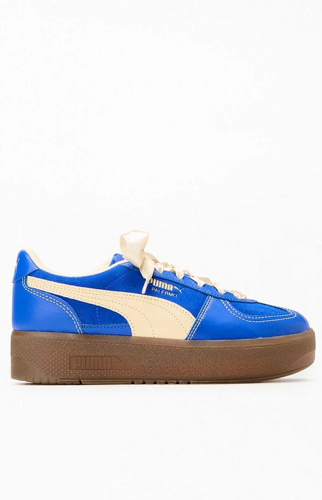 Puma Women's Blue Palermo Elevata Sneakers
