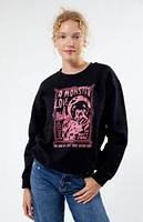 PS / LA Monster Love Crew Neck Sweatshirt