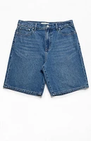 PacSun Medium Indigo Baggy Denim Shorts