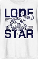 Lone Star Armadillo Drink Crew Neck Sweatshirt