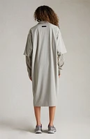 Fear of God Essentials Women's Seal Full Zip Polo Dress