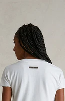 Fear of God Essentials Women's Cloud White Tri-Blend Muscle T-Shirt