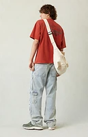 Pacsun Dylan Baggy Jeans Cargo Light Indigo