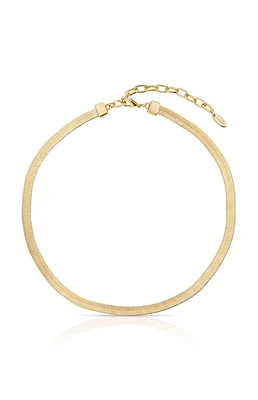 Ettika Brooklyn Flat Herringbone Necklace