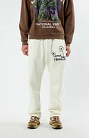 PacSun Embroidered Straight Leg Sweatpants