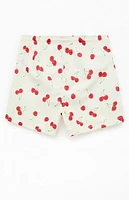 Pacsun Cherry 4.5" Swim Trunks