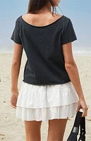 John Galt Chloe New York Off-The-Shoulder Top