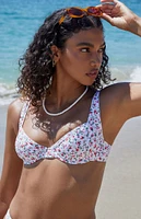 PacSun Floral Heidi Underwire Bralette Bikini Top