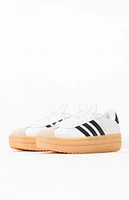 adidas Women's White VL Court Bold Sneakers