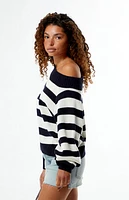 WEWOREWHAT Off Shoulder Sweater