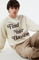 PacSun Find Your Balance Crew Neck Sweatshirt