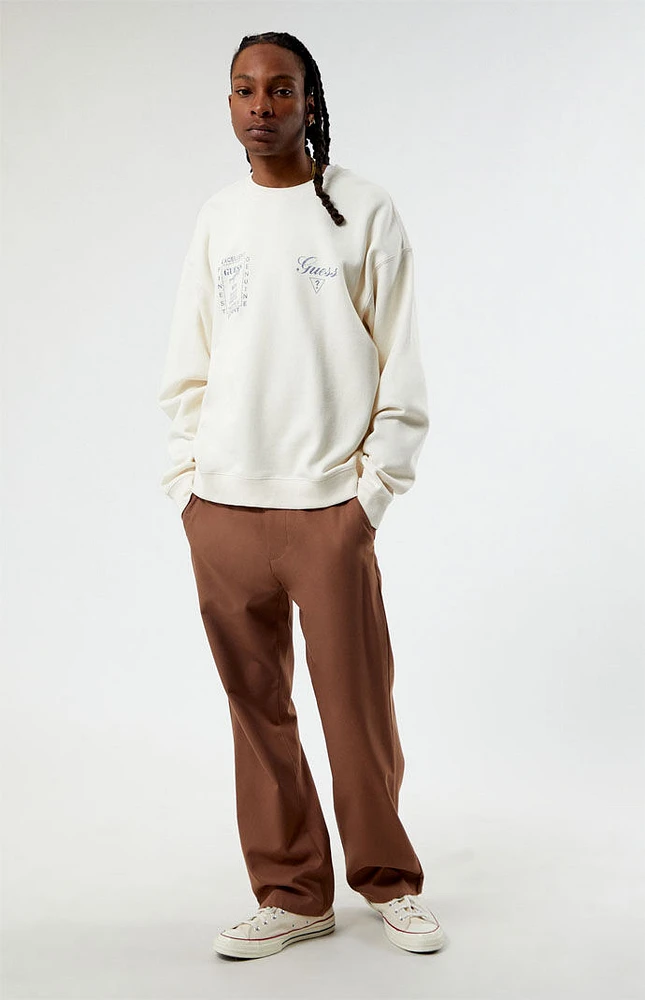 GUESS Originals Varsity Crew Neck Sweatshirt