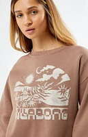 Billabong White Space Crew Neck Sweatshirt