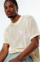 PacSun Flower Crochet T-Shirt