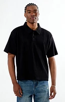 PacSun Ribbed Polo Shirt