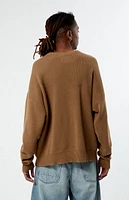 PacSun Renaissance Printed Crew Neck Sweater