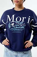 Coney Island Picnic Navy St. Moritz Crew Neck Sweatshirt