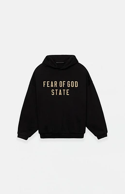 Fear of God Essentials Kids Black Hoodie