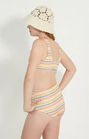 Pacsun Kids Multicolor Scrunched Bikini Swimsuit Set