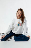 Peter Rabbit Sleeping Books Crew Neck Sweatshirt