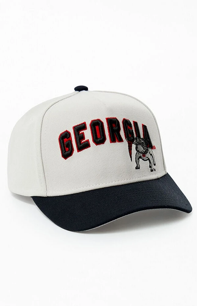 Mitchell & Ness NCAA Georgia Bulldogs Pinch Snapback Hat