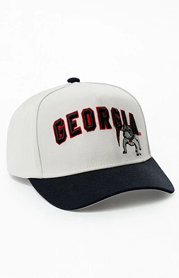 Mitchell & Ness NCAA Georgia Bulldogs Pinch Snapback Hat
