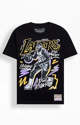 Mitchell & Ness Magic Johnson Chalked Up T-Shirt