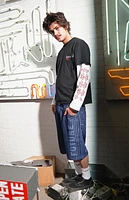 FUTURE SAINT Collision 2fer Long Sleeve T-Shirt