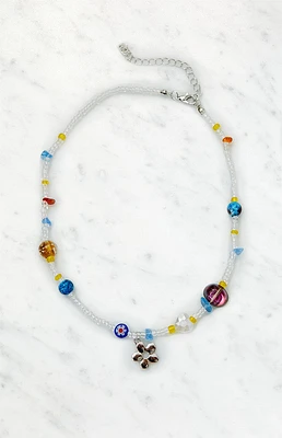 Beaded Charm Necklace