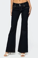 Edikted Tilda Low Rise Flared Jeans
