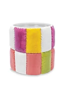 ban.do Colorblock Ceramic Planter