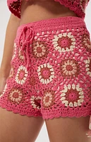MINKPINK Harlow Crochet Shorts