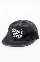Free & Easy Don't Trip Washed Black Hat
