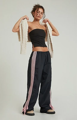 Pacsun Black Wide Leg Track Pants