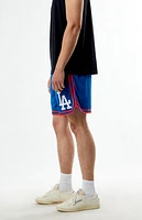 Mitchell & Ness LA Dodgers Overtime Win Mesh Shorts