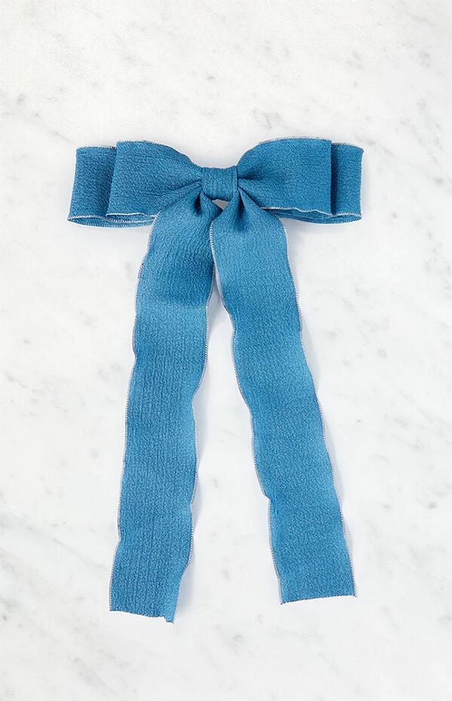 Pacsun Ruffle Bow Hair Clip