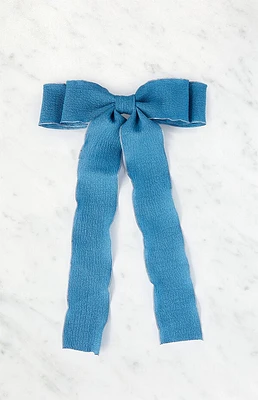 Pacsun Ruffle Bow Hair Clip