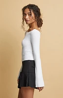 Beverly and Beck Hallie Off-The-Shoulder Sweater