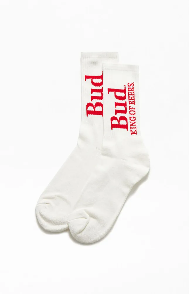 Budweiser King of Beers Crew Socks