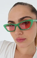 INDY Sunglasses Blas Lime Sunglasses